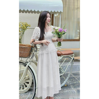 ‼️‼️set peplum oganza + váy dập li