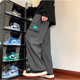Quần kaki túi hộp REW Shop - Cạp chun dây rút thoải mái,  chất vải dày dặn cao cấp - Menswear Pants