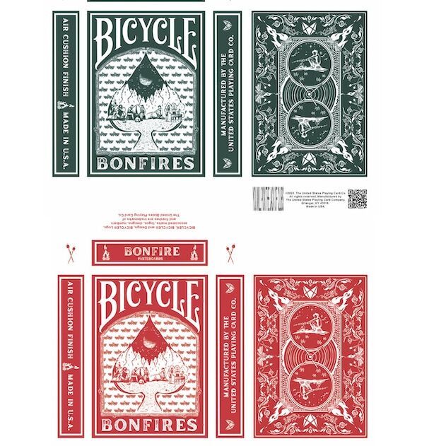 Bài tây Poker Bicycle Bonfire Pasteboards Playing Cards
