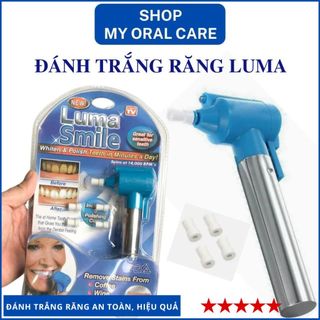 Máy đánh trắng răng Luma, tẩy vết ố vàng, vết xỉn màu, đánh trắng răng an toàn, không tác dụng phụ-My Oral Care