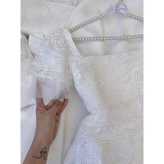 ‼️‼️set peplum oganza + váy dập li