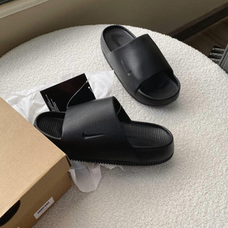 Dép quai ngang nike calm 'black' dx4816 001 màu đen full nhựa không thấm nước | piupiu authentic