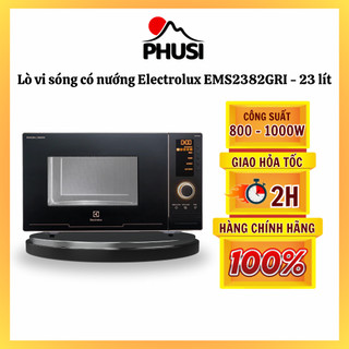 Lò vi sóng electrolux ems2382gri 23l - hàng chính hãng
