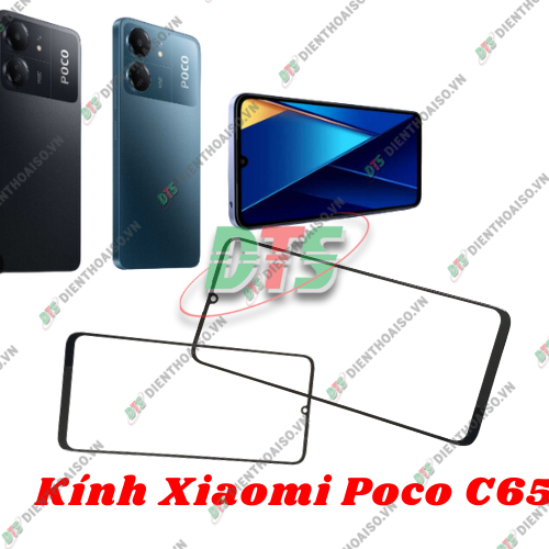 Kính XM Poco C65 , kính ép dùng cho XM poco c65