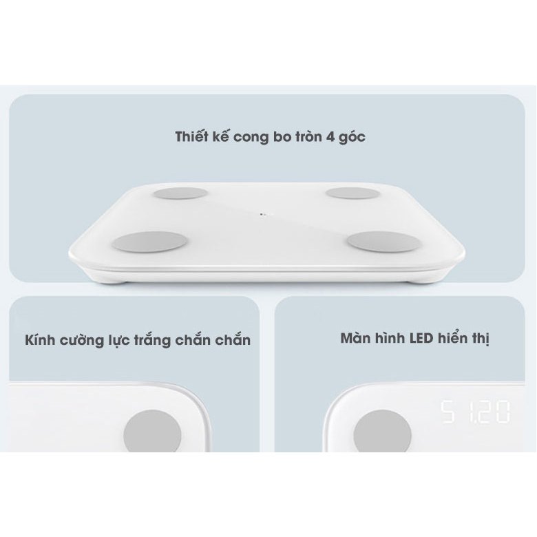 Cân sức khỏe điện tử thông minh Xiaomi Body composition Scale gen 2 cân