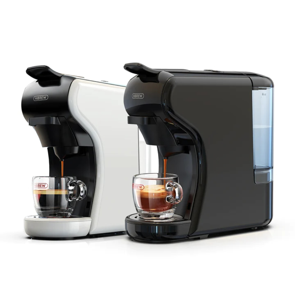 Máy pha cà phê Espresso 4 trong 1 HiBREW H1A công suất 1450W pha nóng / lạnh tùy thích - BH 12 tháng