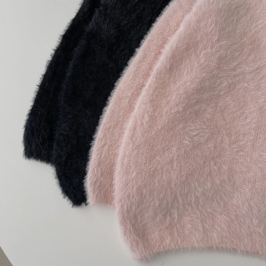 Áo len tay dài nữ chất vải len lông thỏ mịn ANNE 10600 - Jemcloset