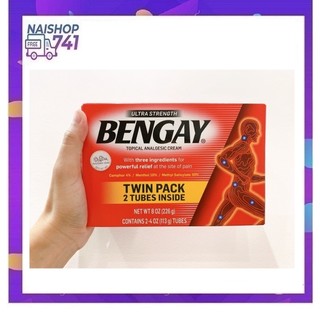 Dầu nóng Bengay Mỹ ( 2 tuýp 113g )