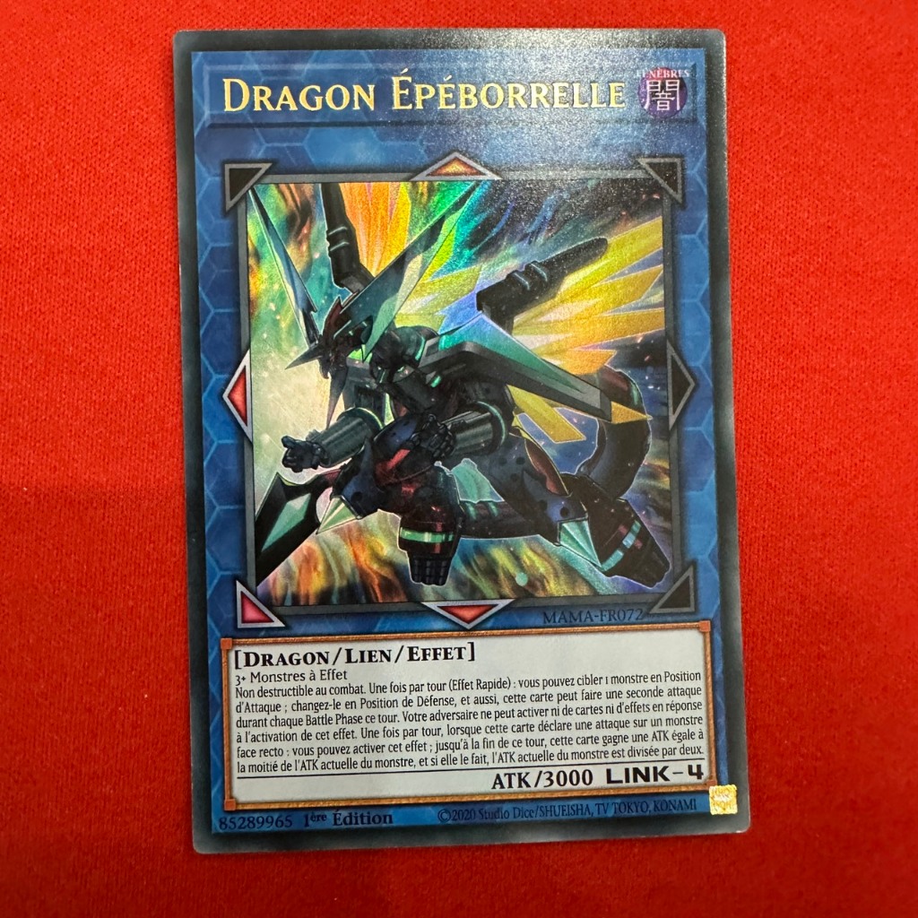 Thẻ Bài Yugioh Chính Hãng] Borrelsword Dragon