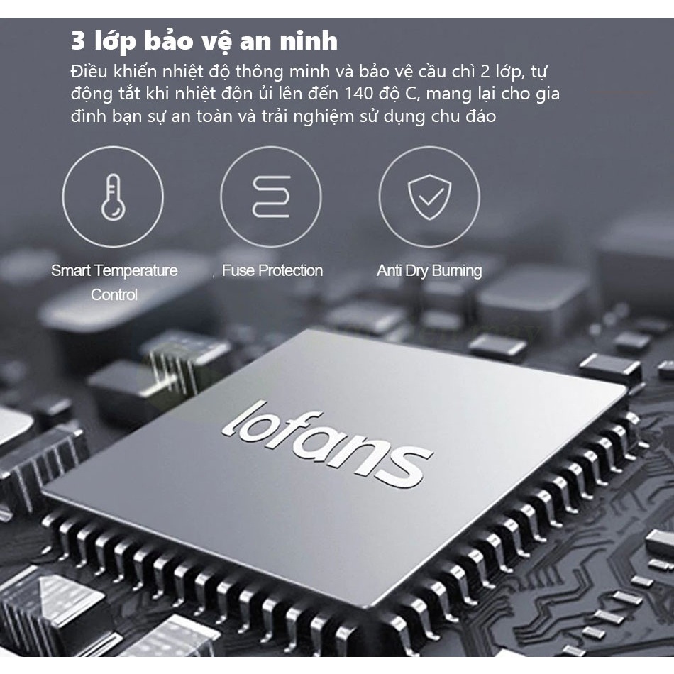 Bàn ủi hơi nước Xiaomi Zanjia GT-306LW bàn là hơi nước cầm tay nhỏ gọn công suất 1200W cho đồ dạ len