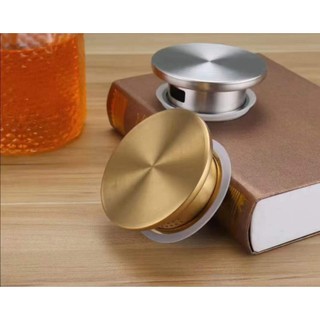 (SẴN) Nắp bình nước bằng inox 304 không gỉ, có 2 đầu lọc cực tiện lợi, có gioăng silicone chống tràn