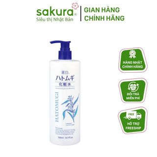 Sữa tắm dưỡng ẩm trắng da hatomugi 800ml