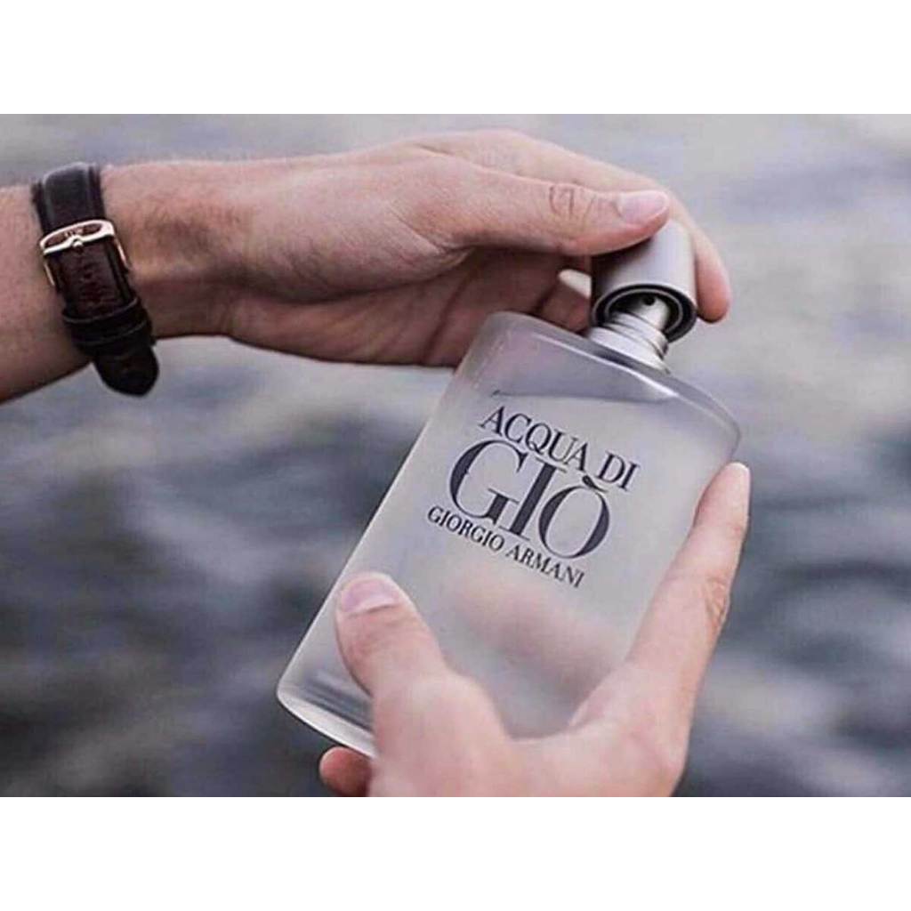 Nước Hoa Nam AC.QUA DI GIÒ  EDP 100ml Nam tính lịch lãm, dầu thơm hương mát , thể thao , lôi cuốn , mạnh mẽ . lưu lâu