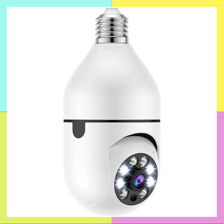 Camera ip WIFI Yoosee Bóng Đèn 8 LED thế hệ mới 3.0MP - xoay 360 độ, xem đêm có màu