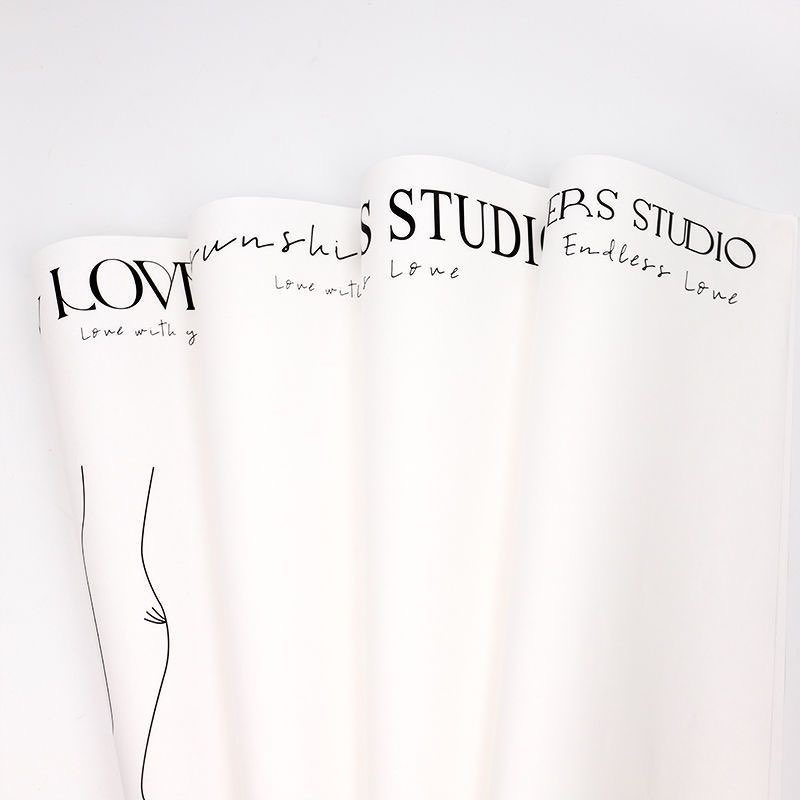 Tập 20 giấy gói hoa chống nước