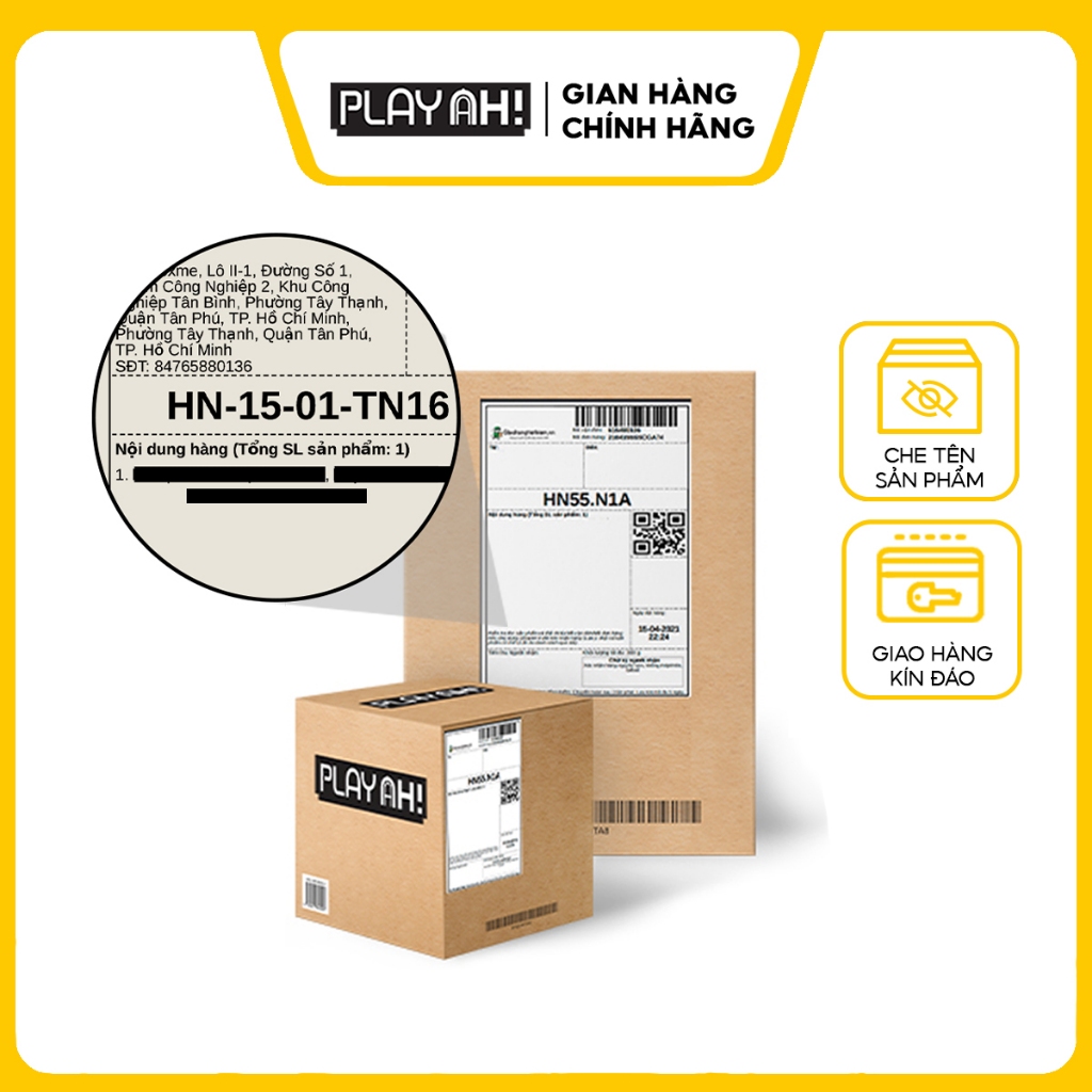Bao Cao Su PlayAh Last Long Siêu Mỏng, Kéo Dài Thời Gian Quan Hệ Hộp 10 size 52mm