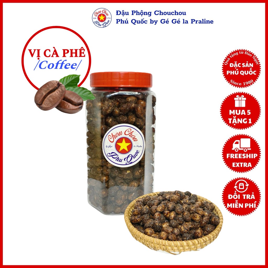 [VỊ CÀ PHÊ] Đậu Phộng CHOUCHOU Đặc Sản Phú Quốc