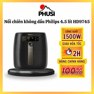 Nồi chiên không dầu philips 3.2 lít hd9745