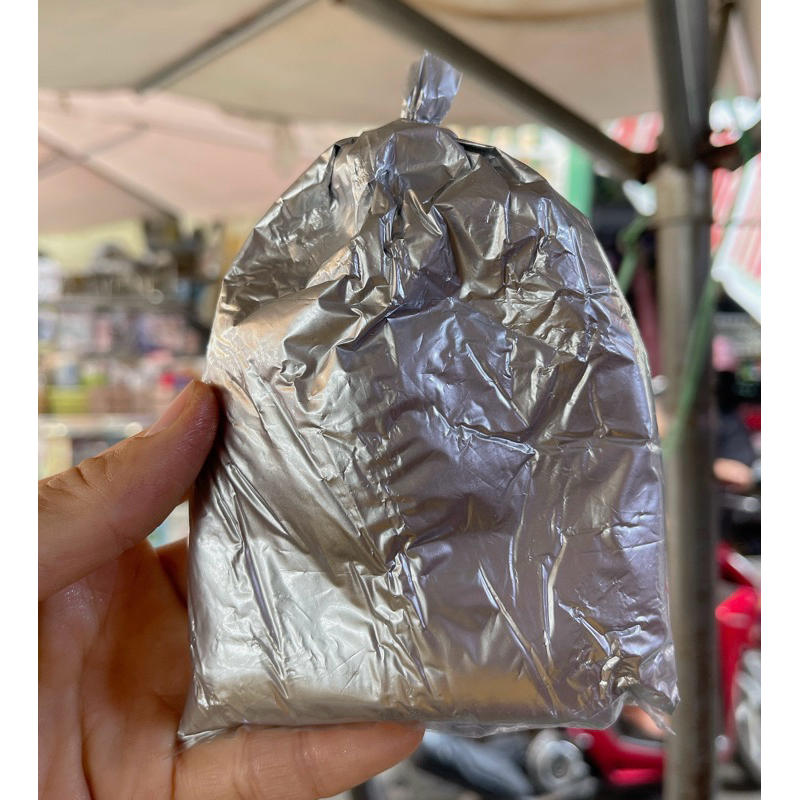 nhũ bạc in lụa ,pha Sơn ,vẽ tranh ,hội họa 100g.trang trí