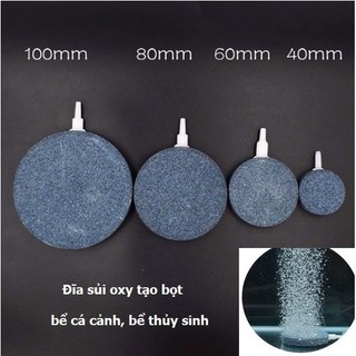 Sủi Đĩa Oxy Siêu Mịn cho bể cá cảnh, Nhiều kích thước. Bánh sủi Oxy. Sủi đĩa Oxy