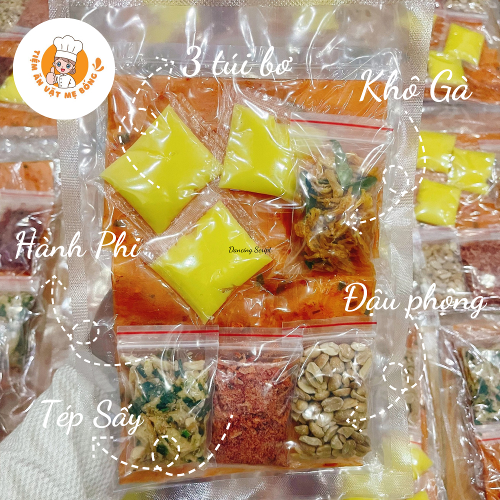 Combo Bánh Tráng Phơi Sương Dẻo Tôm Bơ Béo Siêu Ngon ,Muối Ruốc Hành Phi