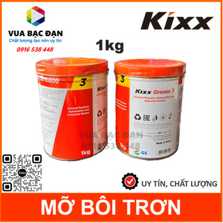 Mỡ bò đa dụng kixx grease 3 hộp 1kg