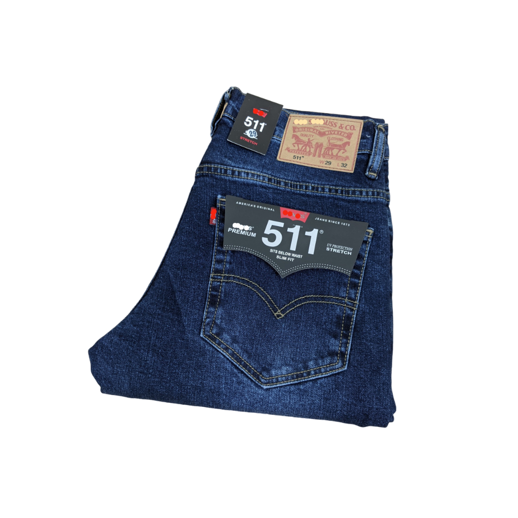 Quần jeans Nam Levi's 511 Slim Hàng Hiệu