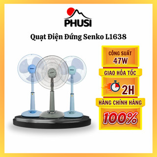 Quạt Điện Đứng Senko L1638 - Màu Ngẫu Nhiên