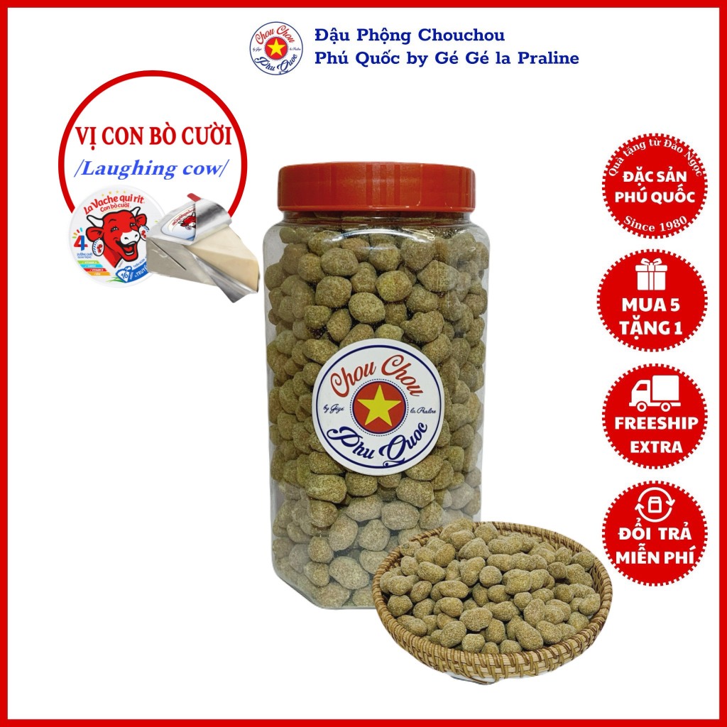 Đậu Phộng CHOUCHOU Vị Bò Sữa Thơm Ngon Mời Bạn Mua Nghe