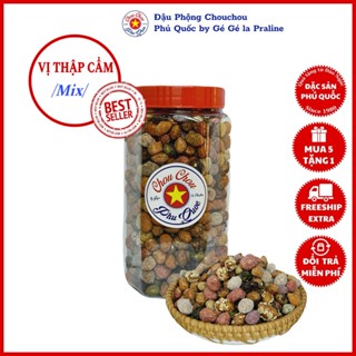 [VỊ THẬP CẨM] Đậu Phộng Mix Nhiều Vị CHOUCHOU Phú Quốc Ngon Độc Lạ Ăn Là Nghiền
