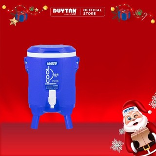 Bình đá Icool 8 lít, bình đá giữ nhiệt, giữ lạnh đến 24h nhựa Duy Tân, thiết kế có vòi, màu sắc sang trọng