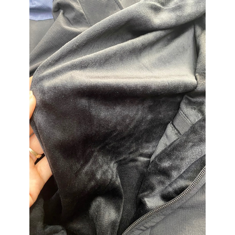 Bộ quần áo Adidas gió lót lông siêu ấm AeShop MK4443, set gió thu đông kéo khoá dài tay 2 lớp túi khoá rộng mẫu mới 2023