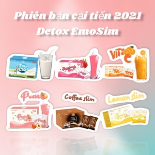 [Miễn phí ship] Bột Trái Cây Giảm Cân Emo Slim Tặng thước đo.