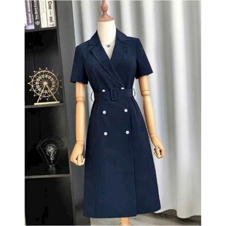 Váy xòe A tay phồng đi tiệc