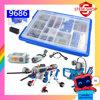 Bộ đồ chơi cơ khí lắp ráp gạch 9686 kỹ sư cơ khí kèm thùng - kỹ sư cơ khí - lắp ghép động cơ - bộ lắp ráp kỹ thuật