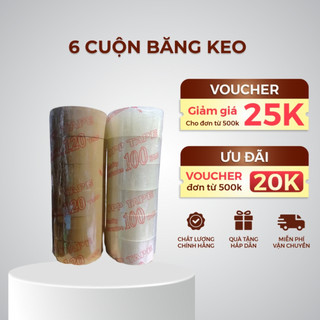 Băng keo, băng dính trong/đục 4.8cm - 120yard , băng keo dán thùng,đóng gói