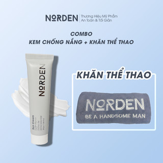 Kem Chống Nắng Cho Nam Chống Tia UVA/UVB - Dưỡng Ẩm - Không Nâng Tone - Làm Sáng Da - Ngừa Lão Hóa NORDEN SUNCREAM
