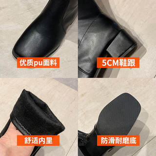 Bốt đùi cao trên gối chất da cao cấp gót vuông 4 phân như hình, boots da đùi fullbox  ( bắp chân to tăng size)