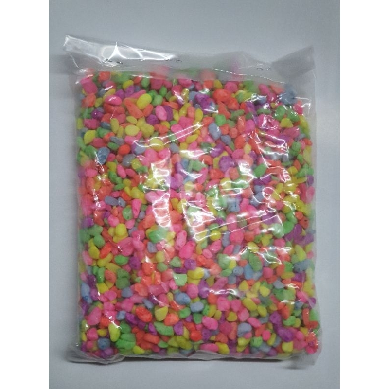 Bịch Sỏi Nhiều Màu Trang Trí Hồ Cá