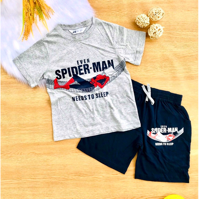 🚗 Bộ cotton H&M hàng xuất bé trai 20-60kg