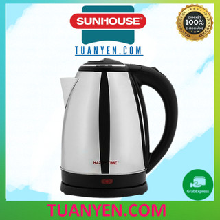 Ấm siêu tốc inox happy time sunhouse htd1081 - hàng chính hãng