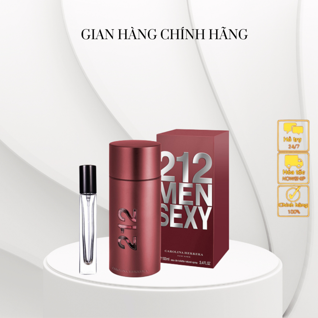 Nước Hoa Nam 212 Sexy Men 100ml, Nước hoa nam tính mạnh mẽ bản lĩnh phái mạnh HKC_Perfume
