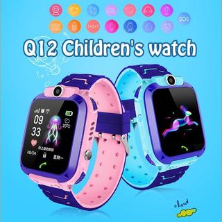 Đồng hồ thông minh theo dõi -Q12 đeo tay chống nước cho kết nối ios/android Cảm Ứng Toàn Màn Hình App Wearfit2
