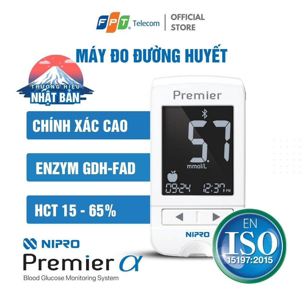 Máy đo đường huyết NIPRO Premier Alpha