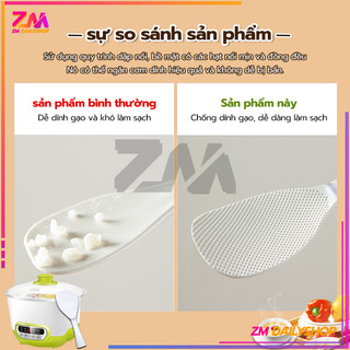 Muỗng thìa xới cơm chống dính, muôi múc cơm