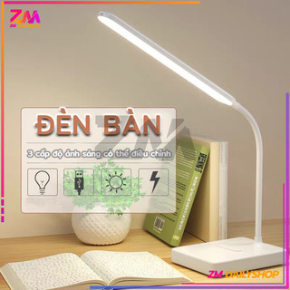 Đèn học để bàn, đèn học chống cận gấp gọn led usb cao cấp, cảm ứng thông minh