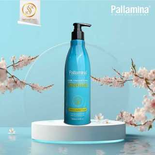 Gel giữ nếp tóc xoăn tạo kiểu dưỡng tóc uốn xoăn Pallamina chai 500ML