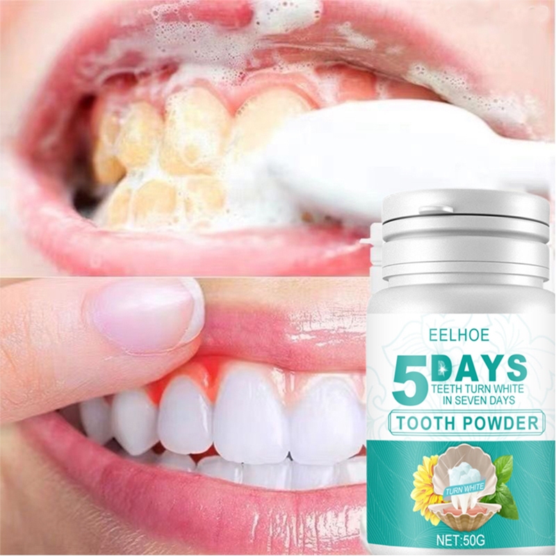bột trắng răng hương bạc hà Kem đánh răng Làm trắng răng hiệu quả và loại bỏ 98% vết ố, vàng răng