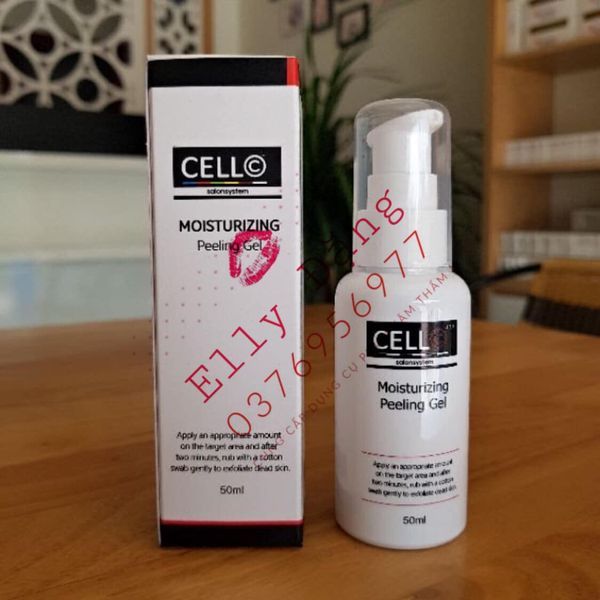 Tẩy tế bào chết cello Hàn Quốc Chính Hãng, tẩy da chết môi cello lọ 50ml chính hãng