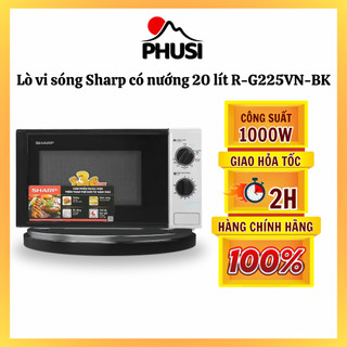 Lò vi sóng sharp 20 lít r-g225vn-bk